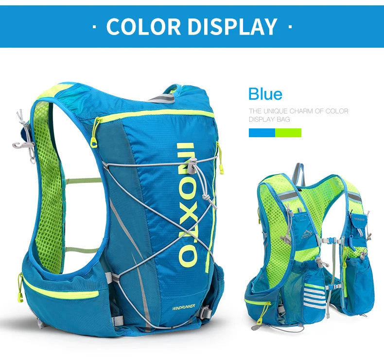 8L Hydration Vest Backpack – Running, Cycling, Hiking with 1.5L Bladder & 2x500ml Bottles